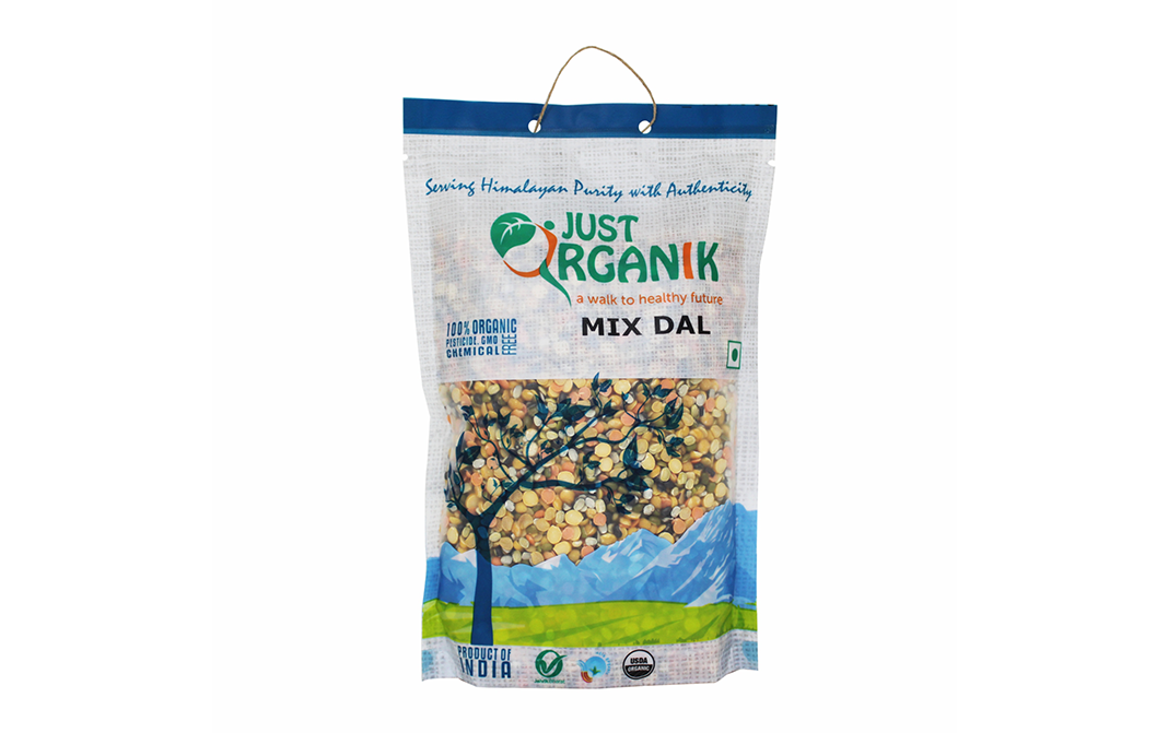 Just Organik Mix Dal   Pack  500 grams